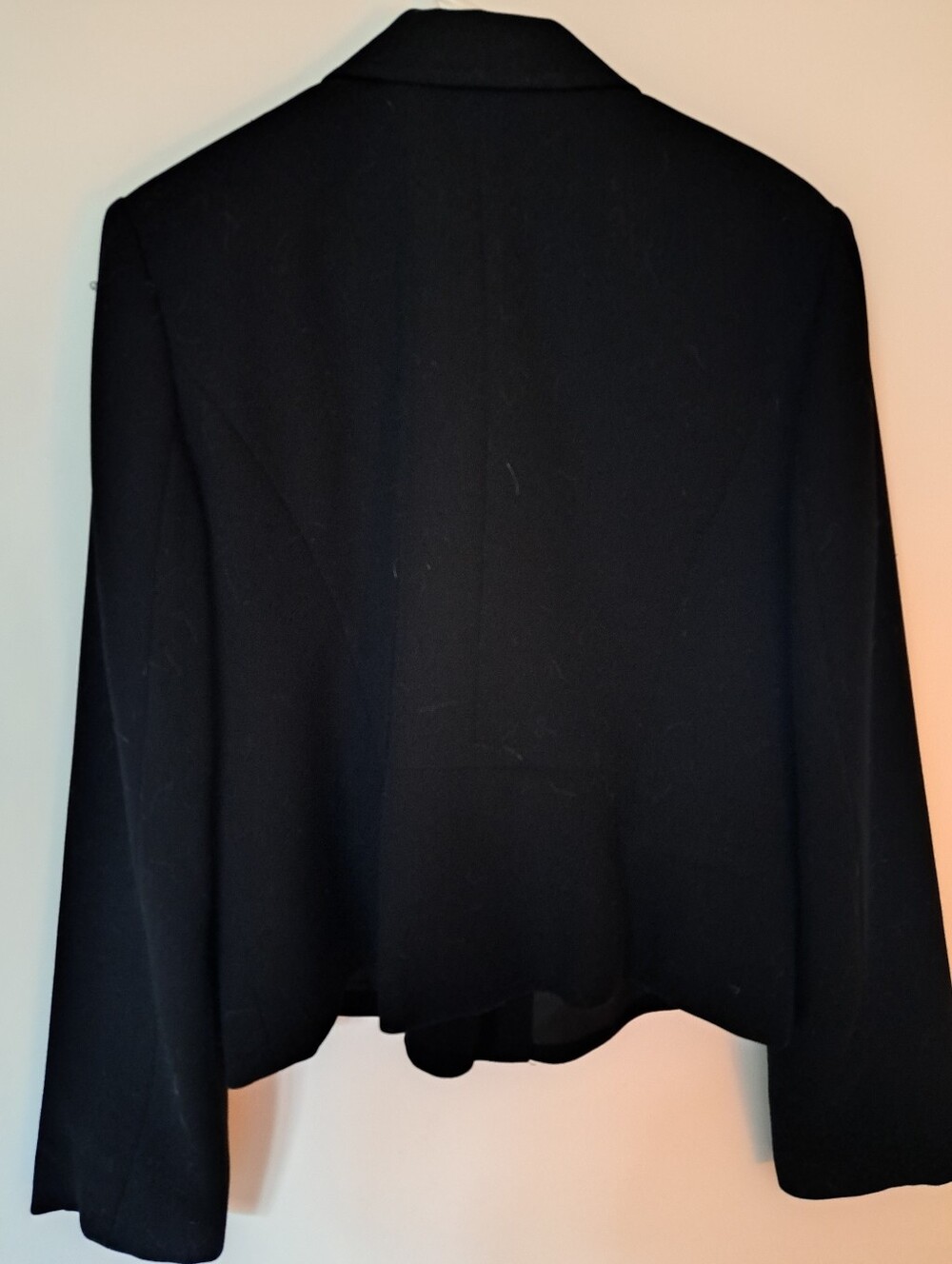 Black Button-Front Jacket - Picture 4 of 5